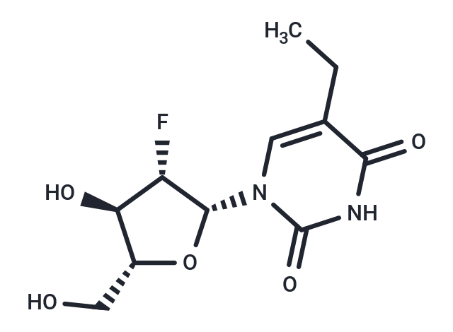 化合物 2’-Deoxy-2’-fluoro-5-ethyl-arabinouridine,2’-Deoxy-2’-fluoro-5-ethyl-arabinouridine