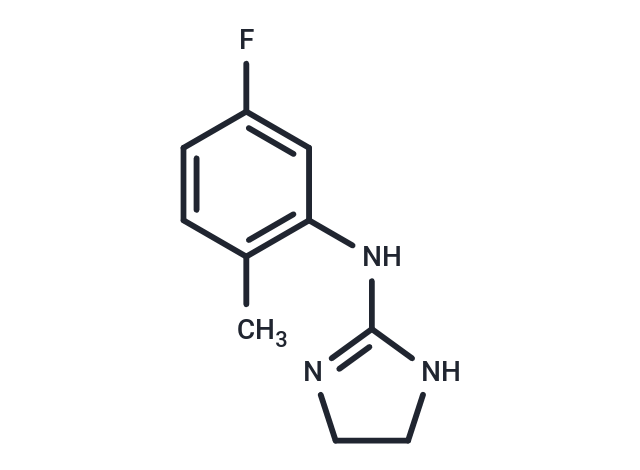 化合物 Flutonidine,Flutonidine