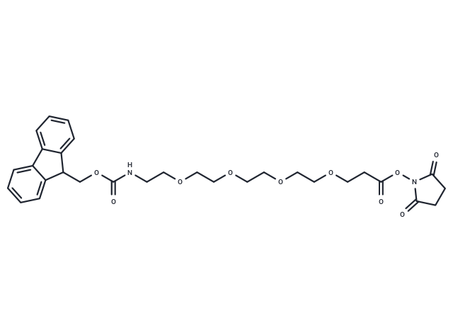 化合物 Fmoc-PEG4-NHS ester,Fmoc-PEG4-NHS ester