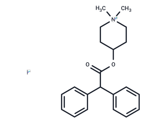 4-二苯乙酰氧基-N-甲基-哌啶甲碘化物,4-DAMP