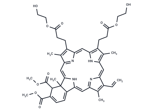 化合物 Lemuteporfin,Lemuteporfin