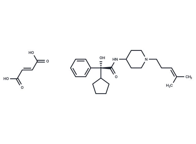 化合物 J-104129 fumarate,J-104129 fumarate