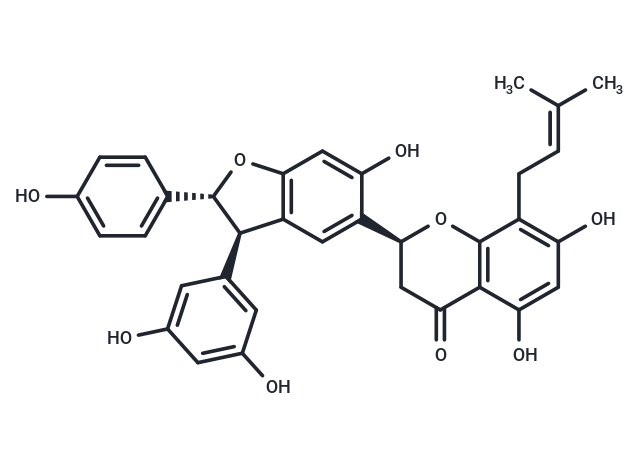 化合物 Sophoraflavanone H,Sophoraflavanone H