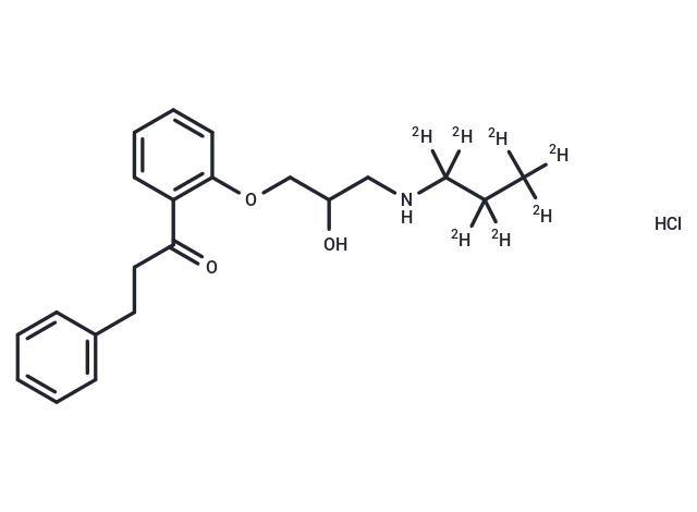 鹽酸普羅帕酮 D7,Propafenone D7 hydrochloride