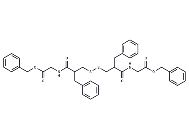 化合物 Dibenzyl 2,2'-((3,3'-disulfanediylbis(2-benzylpropanoyl))bis(azanediyl))diacetate,Dibenzyl 2,2'-((3,3'-disulfanediylbis(2-benzylpropanoyl))bis(azanediyl))diacetate