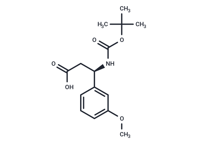 化合物 (R)-Boc-3-methoxy-β-Phe-OH,(R)-Boc-3-methoxy-β-Phe-OH