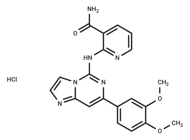 化合物 BAY 61-3606 HCl,BAY 61-3606 HCl