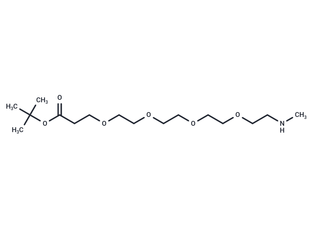 化合物 Methylamino-PEG4-Boc,Methylamino-PEG4-Boc