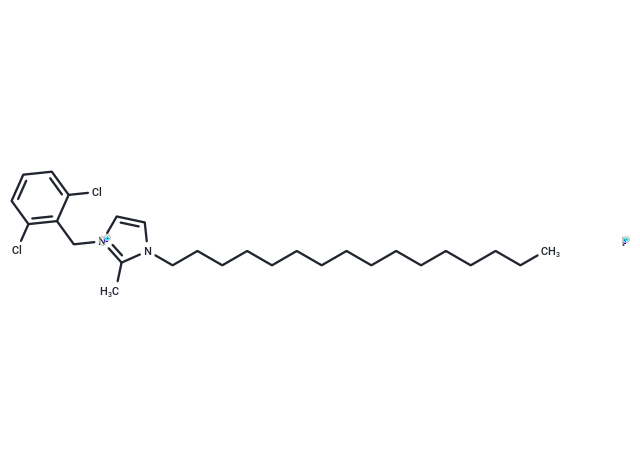 化合物 T60222,3-(2,6-dichlorobenzyl)-1-hexadecyl-2-methyl-1H-imidazol-3-ium iodide