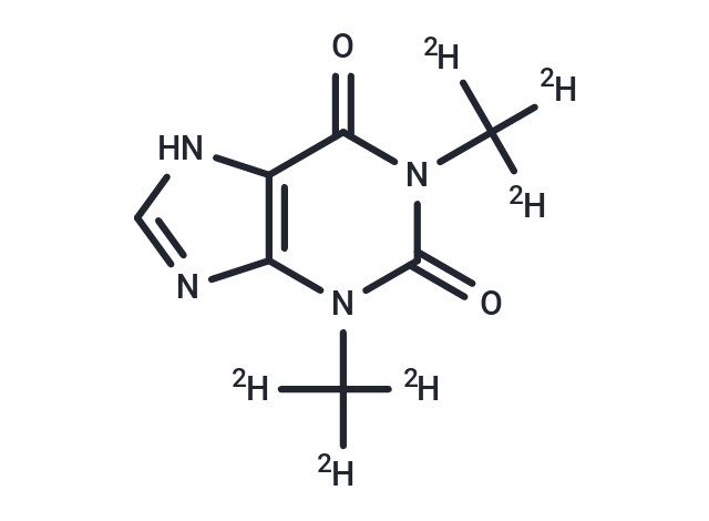 化合物 Theophylline-d6,Theophylline-d6