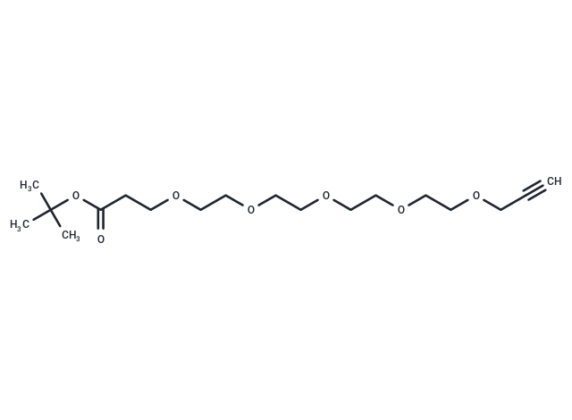 化合物 Propargyl-PEG4-CH2CH2-Boc,Propargyl-PEG4-CH2CH2-Boc