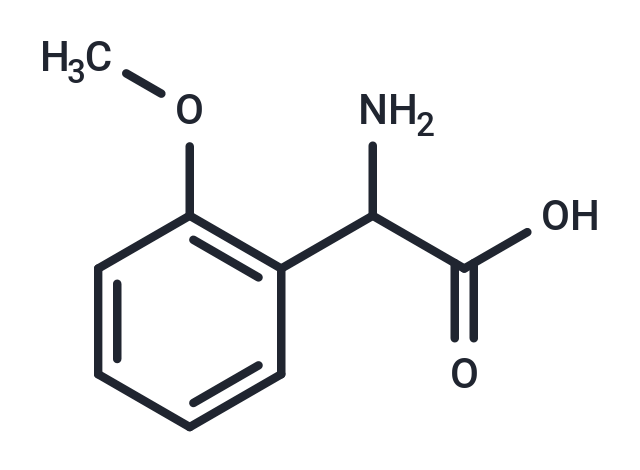 化合物 2-Amino-2-(2-methoxyphenyl)acetic acid,2-Amino-2-(2-methoxyphenyl)acetic acid