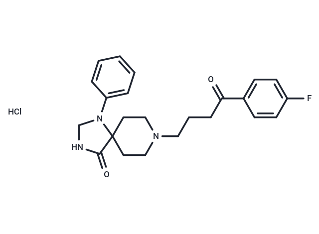 化合物 Spiperone hydrochloride,Spiperone hydrochloride