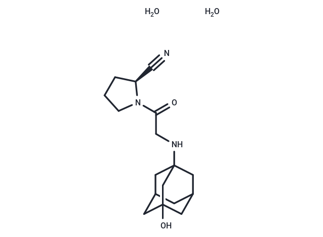 化合物 Vildagliptin dihydrate,Vildagliptin dihydrate