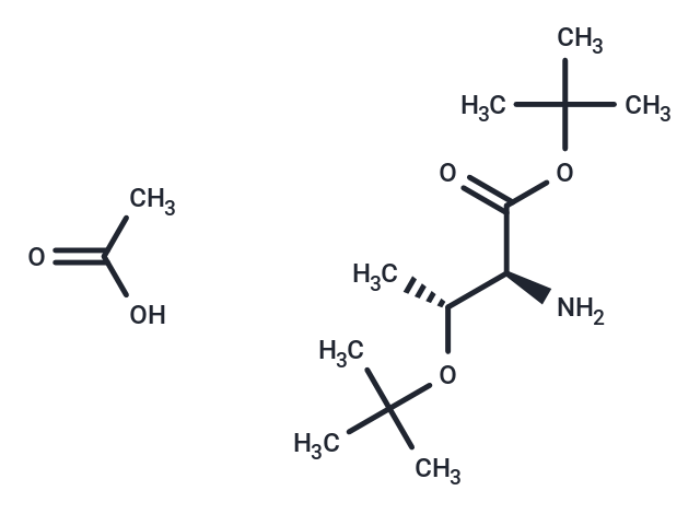 化合物 (2S,3R)-tert-Butyl 2-amino-3-(tert-butoxy)butanoate acetate,(2S,3R)-tert-Butyl 2-amino-3-(tert-butoxy)butanoate acetate