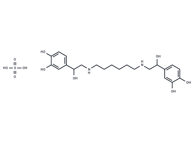 化合物 Hexoprenaline Sulfate,Hexoprenaline Sulfate