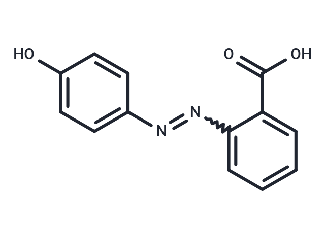 2-(4-羥基苯唑)苯甲酸,2-(4-Hydroxyphenylazo)benzoicacid