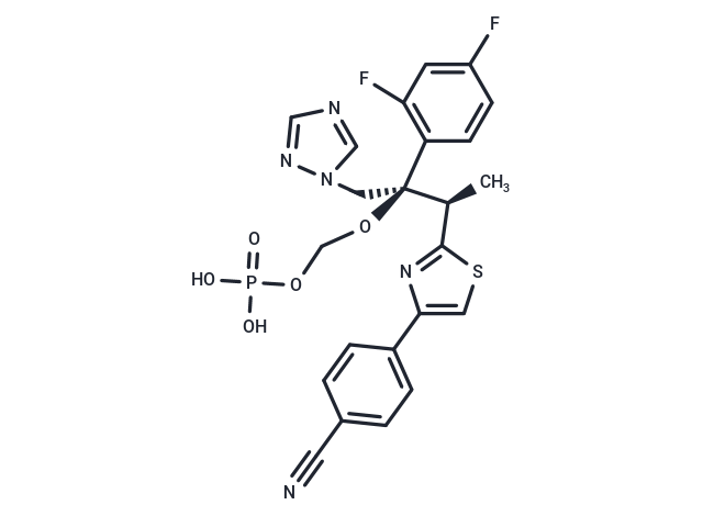 化合物 Fosravuconazole,Fosravuconazole