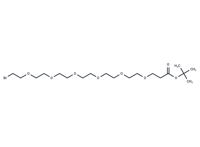 化合物 Bromo-PEG6-Boc,Bromo-PEG6-Boc