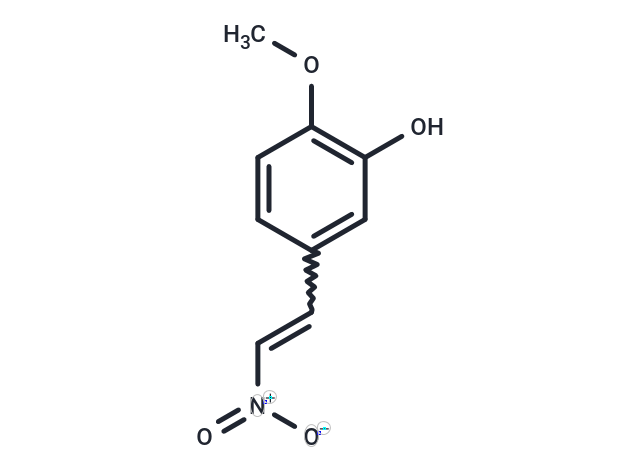 化合物 2-Methoxy-5-(2-nitrovinyl)phenol,2-Methoxy-5-(2-nitrovinyl)phenol