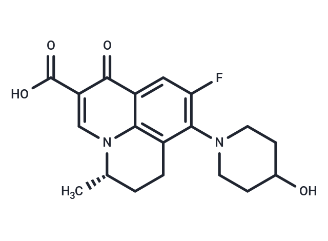 化合物 Levonadifloxacin,Levonadifloxacin