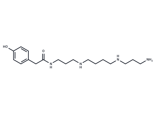 化合物 N-(4-Hydroxyphenylacetyl)spermine,N-(4-Hydroxyphenylacetyl)spermine