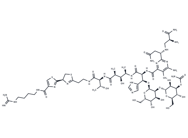 化合物 Phleomycin D1,Phleomycin D1