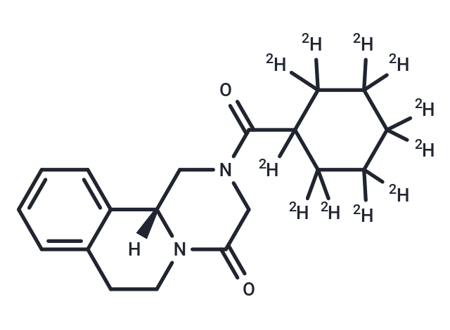 (R)-吡喹酮 D11,(R)-Praziquantel-d11