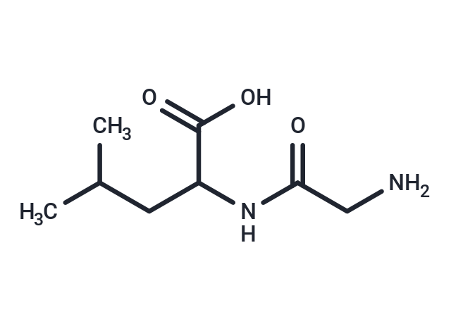 化合物 2-(2-Aminoacetamido)-4-methylpentanoic acid,2-(2-Aminoacetamido)-4-methylpentanoic acid