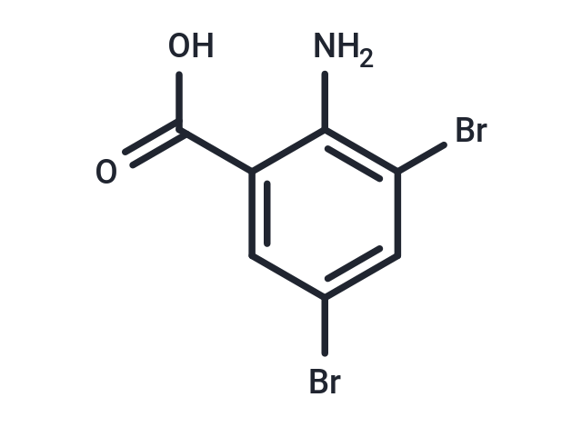 化合物 2-Amino-3,5-dibromobenzoicacid,2-Amino-3,5-dibromobenzoicacid