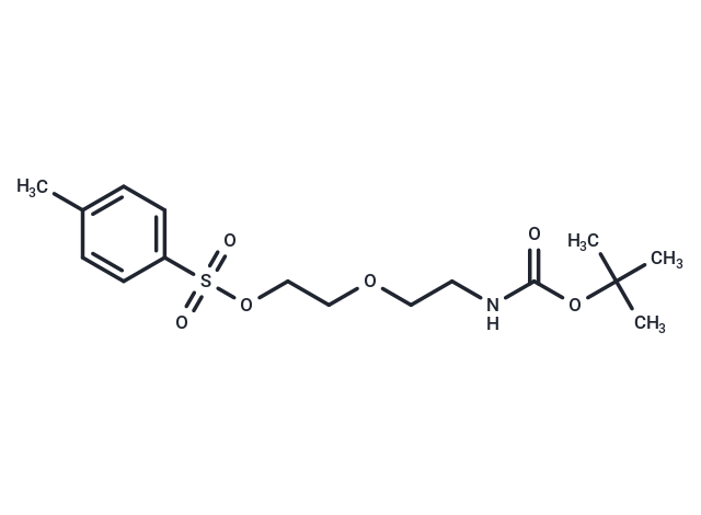 化合物 Tos-PEG2-NH-Boc,Tos-PEG2-NH-Boc