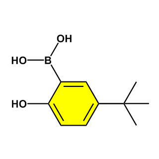 2-羥基-5-叔丁基苯硼酸,(5-(tert-butyl)-2-hydroxyphenyl)boronic acid