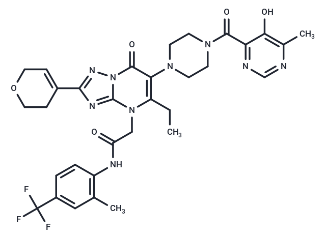 化合物 Werner syndrome RecQ helicase-IN-2,Werner syndrome RecQ helicase-IN-2