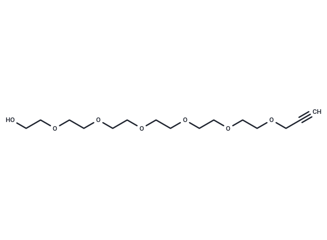 化合物 Propargyl-PEG6-alcohol,Propargyl-PEG6-alcohol