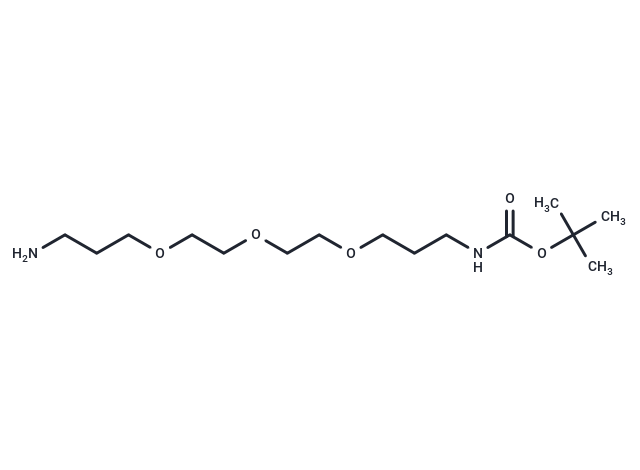 N-Boc-C1-PEG3-C3-NH2,N-Boc-C1-PEG3-C3-NH2