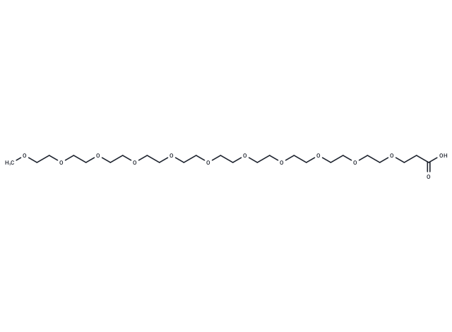 化合物 m-PEG11-acid,m-PEG11-acid