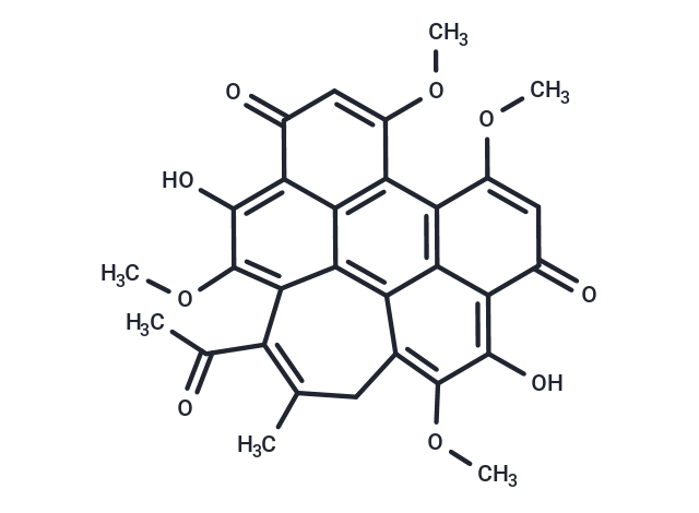 竹紅菌丙素,Hypocrellin C