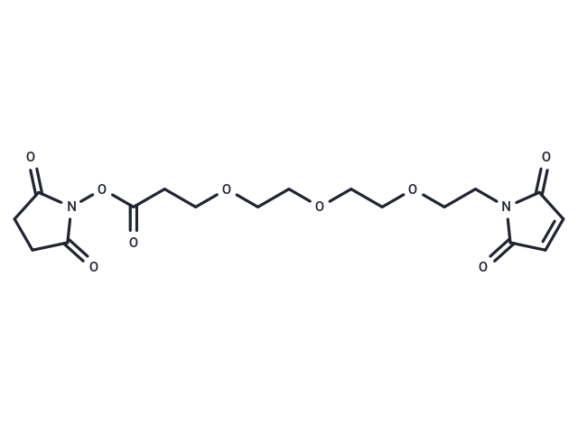 化合物 Mal-PEG3-NHS ester,Mal-PEG3-NHS ester