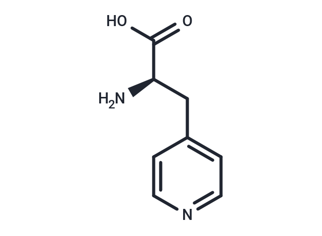 化合物 (R)-2-Amino-3-(pyridin-4-yl)propanoic acid,(R)-2-Amino-3-(pyridin-4-yl)propanoic acid