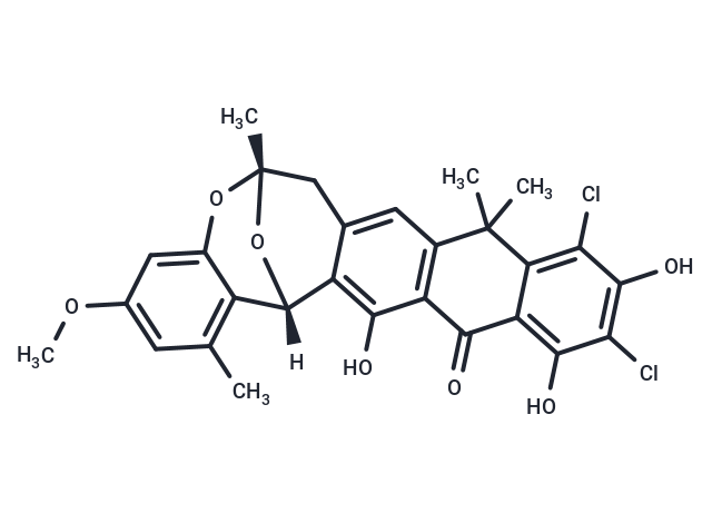 Bischloroanthrabenzoxocinone,Bischloroanthrabenzoxocinone