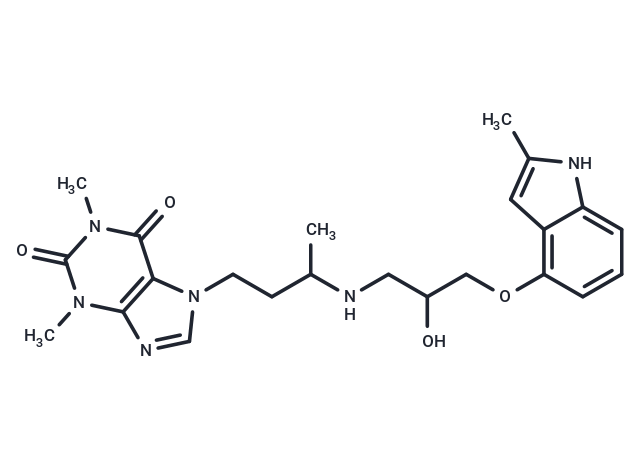 化合物 Teoprolol,Teoprolol