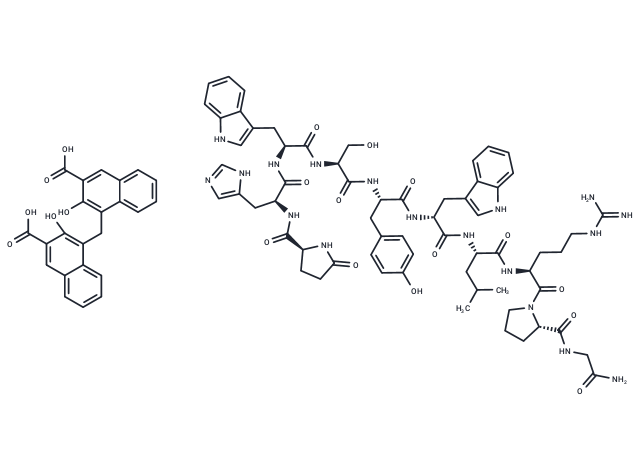 化合物 Triptorelin pamoate,Triptorelin pamoate