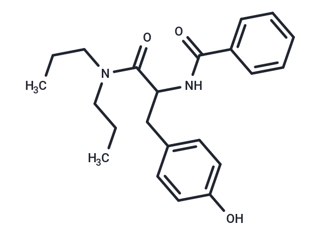 化合物 N-(1-(Dipropylamino)-3-(4-hydroxyphenyl)-1-oxopropan-2-yl)benzamide,N-(1-(Dipropylamino)-3-(4-hydroxyphenyl)-1-oxopropan-2-yl)benzamide