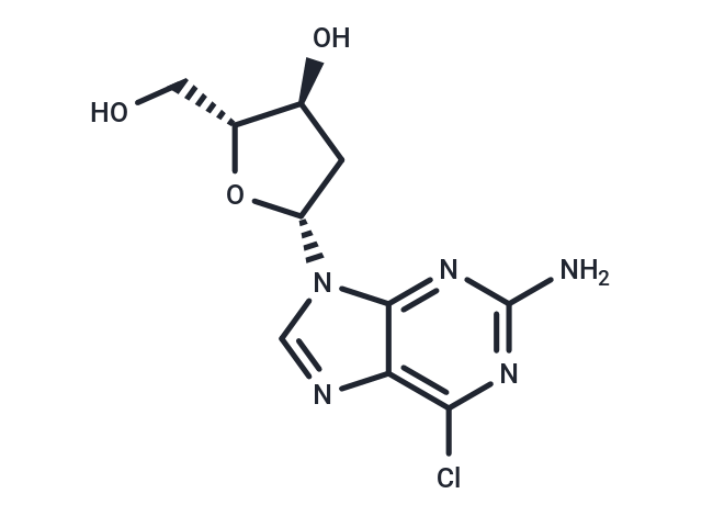 化合物 2-Amino-6-chloropurine-9-beta-D-(2’-deoxy)riboside,2-Amino-6-chloropurine-9-beta-D-(2’-deoxy)riboside