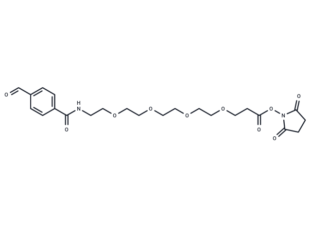 化合物 Ald-Ph-amido-PEG4-C2-NHS ester,Ald-Ph-amido-PEG4-C2-NHS ester