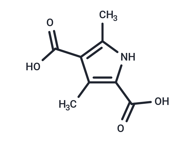 化合物 3,5-Dimethyl-1H-pyrrole-2,4-dicarboxylic acid,3,5-Dimethyl-1H-pyrrole-2,4-dicarboxylic acid