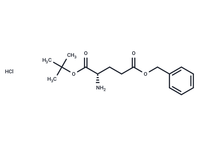 化合物 (S)-5-Benzyl 1-tert-butyl 2-aminopentanedioate hydrochloride,(S)-5-Benzyl 1-tert-butyl 2-aminopentanedioate hydrochloride