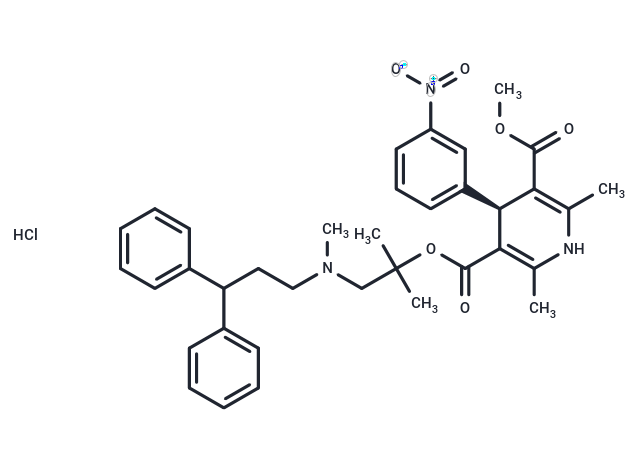 化合物 (S)-Lercanidipine hydrochloride,(S)-Lercanidipine hydrochloride