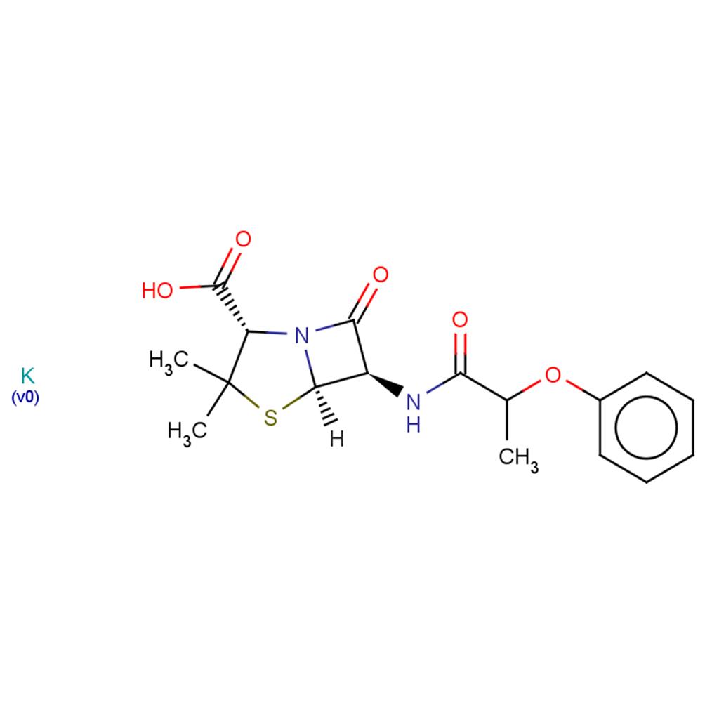 化合物 Phenethicillin potassium,Phenethicillin potassium