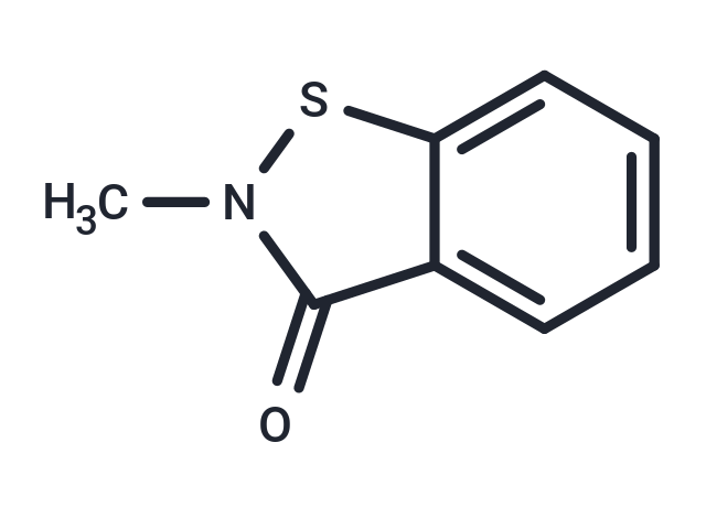 化合物 2-Methylbenzo[d]isothiazol-3(2H)-one,2-Methylbenzo[d]isothiazol-3(2H)-one